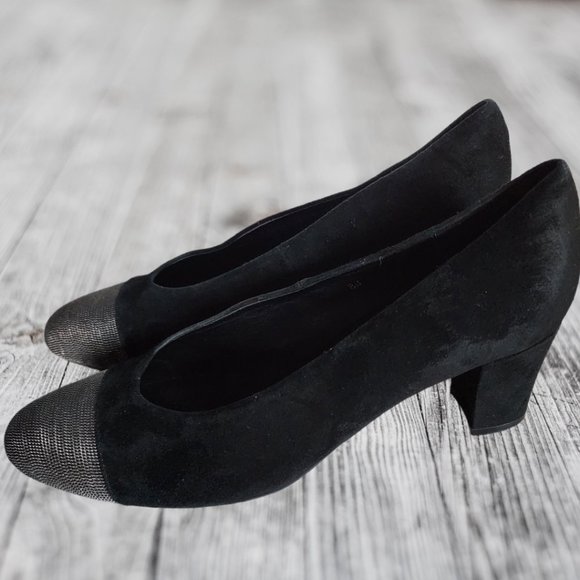 VANELI Soft Suede upper and Metal Chainlink Cap Toe Womans 8M - Picture 6 of 8